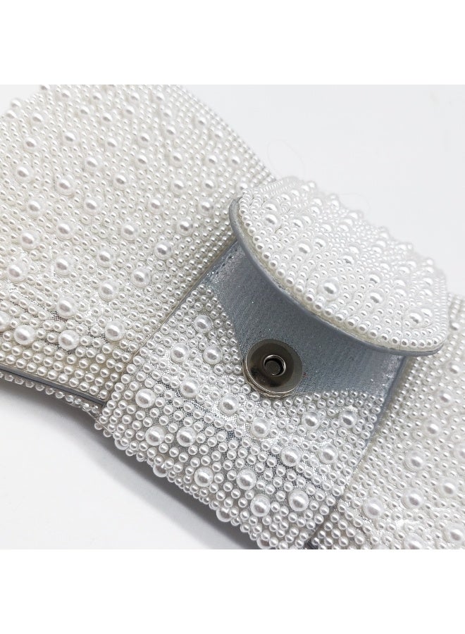 She pearl bow clutch - Image 2